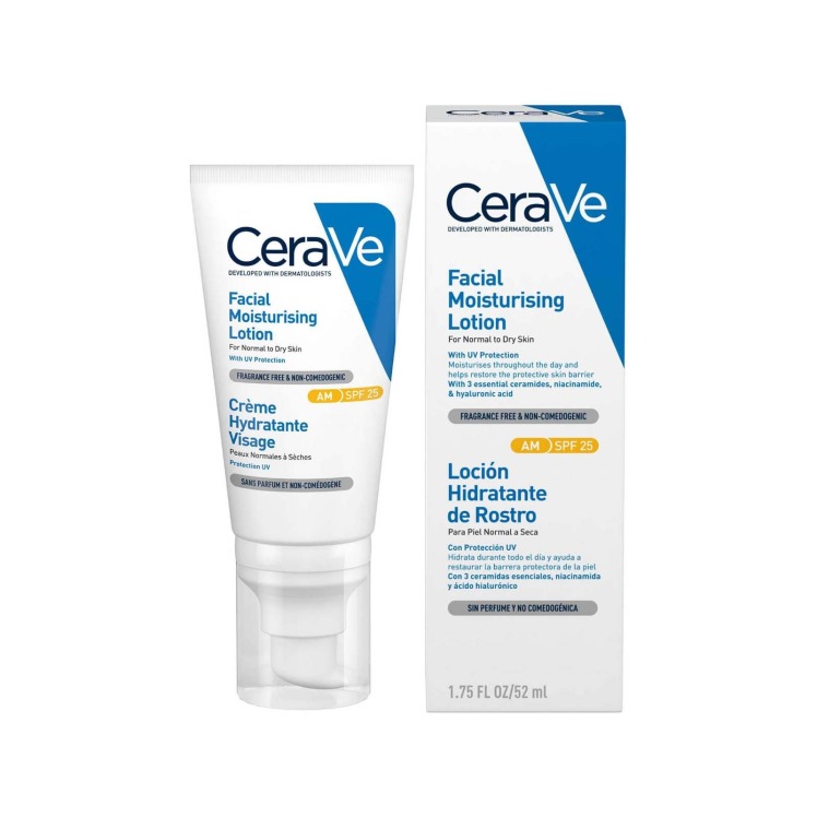 لوسیون ضد آفتاب و مرطوب کننده سراوی CeraVe مدل Facial Moisturizing Lotion