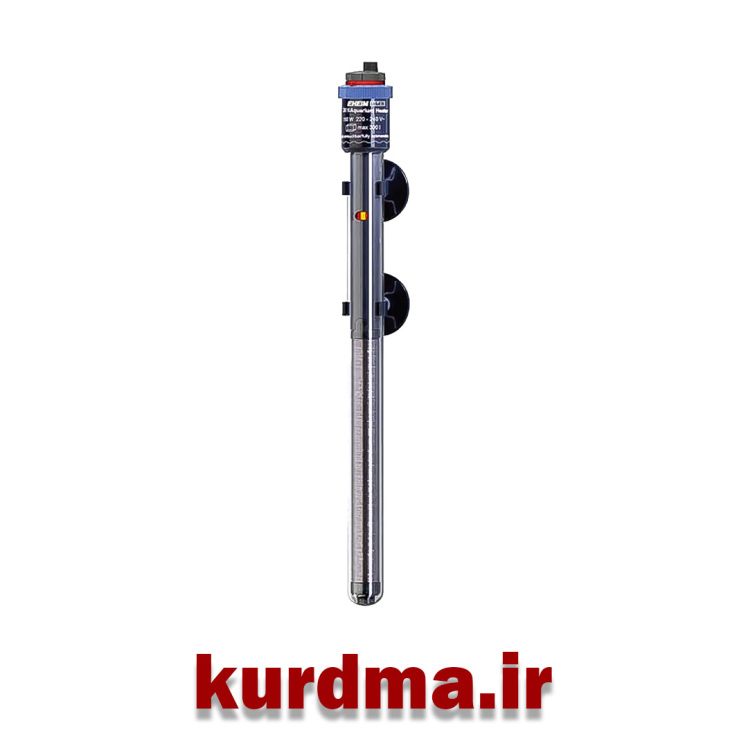 بخاری آکواریوم ترموکنترل 125 وات واقعی ایهایم لیتر 150-200 Eheim