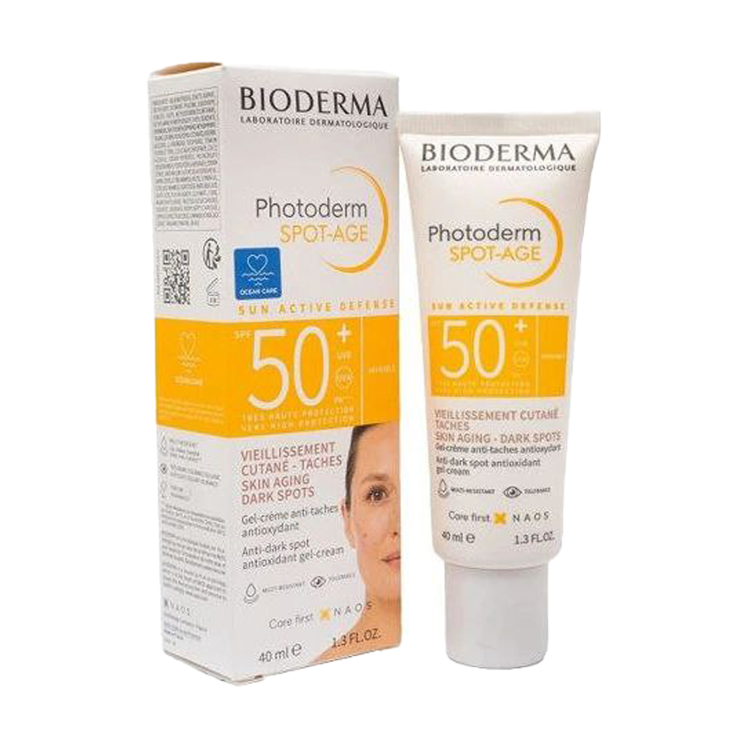  کرم ضد آفتاب و ضدلک بایودرما مدل BIODERMA Spot-Age Anti-Dark Spot Cream SPF50 