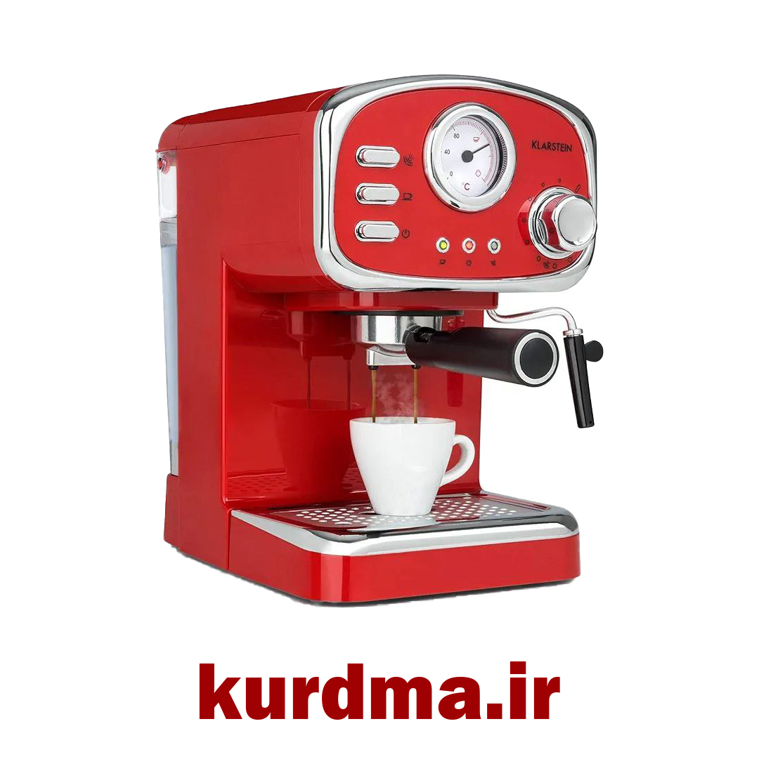  اسپرسو ساز کلارشتاین آلمان Klarstein Espressionata 19,5 cm 