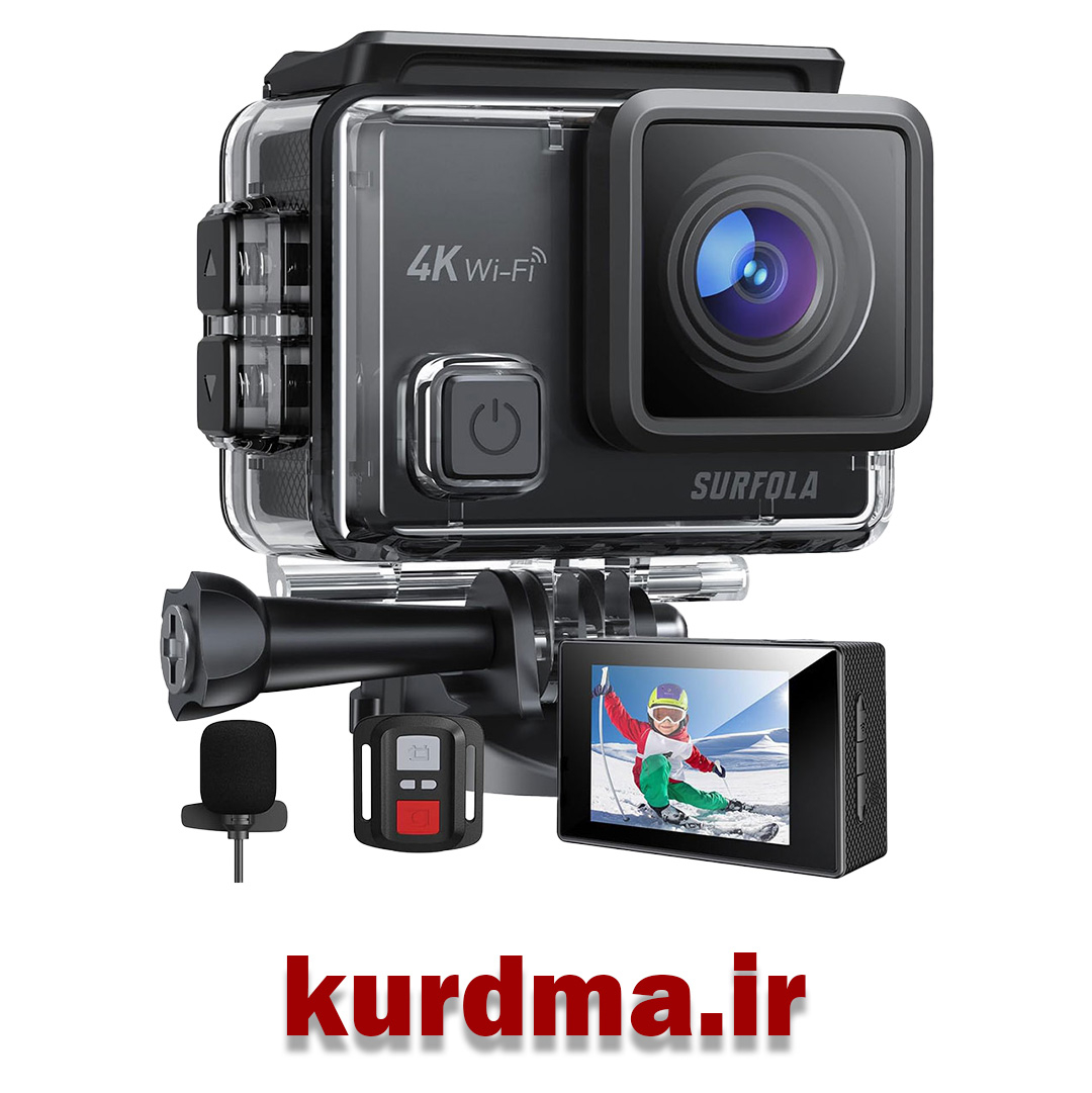 دوربین ورزشی ضدآب SURFOLA 4k Wifi SF230