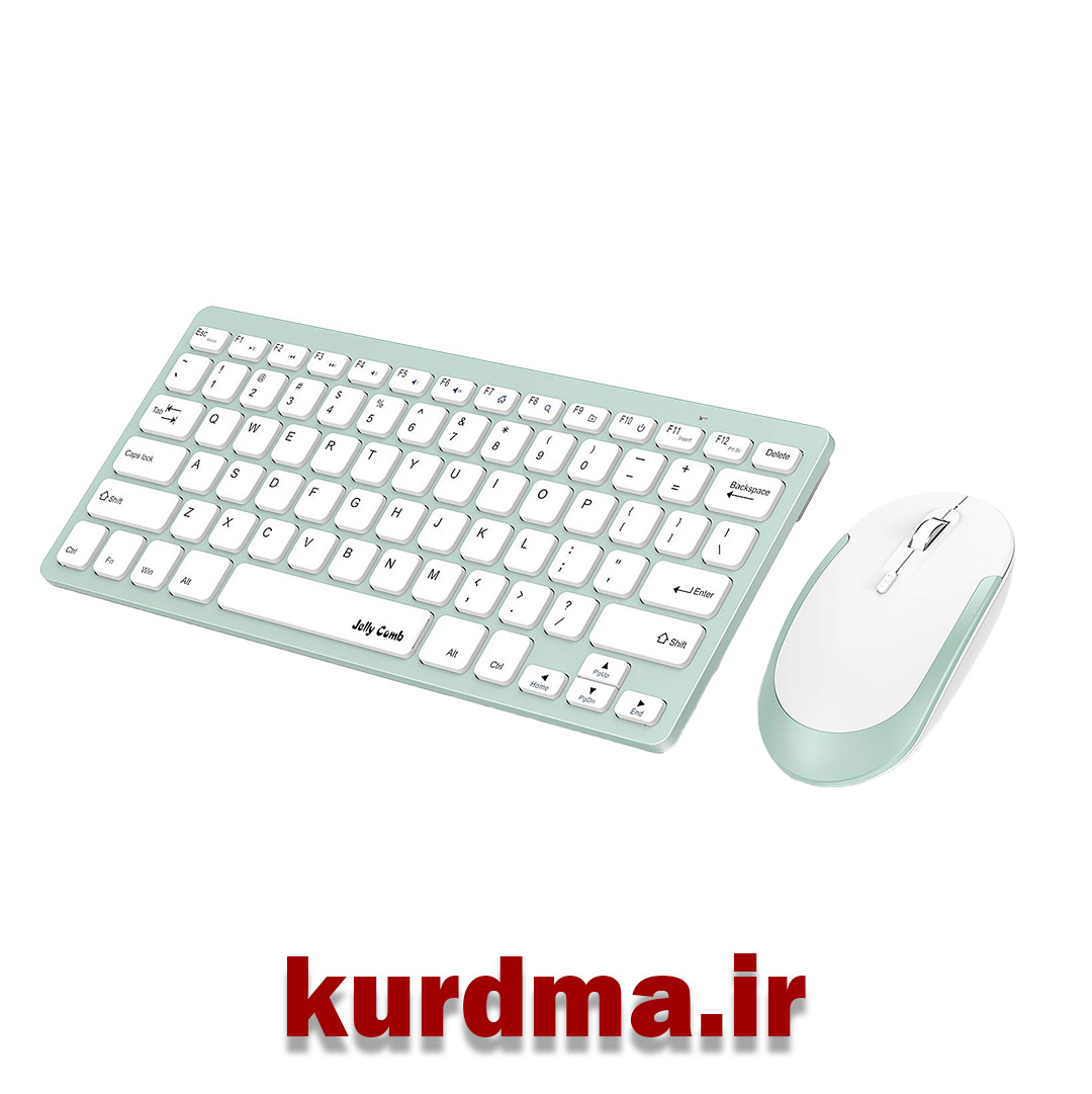 ست کیبورد و ماوس بیسیم Jelly Comb KUT019