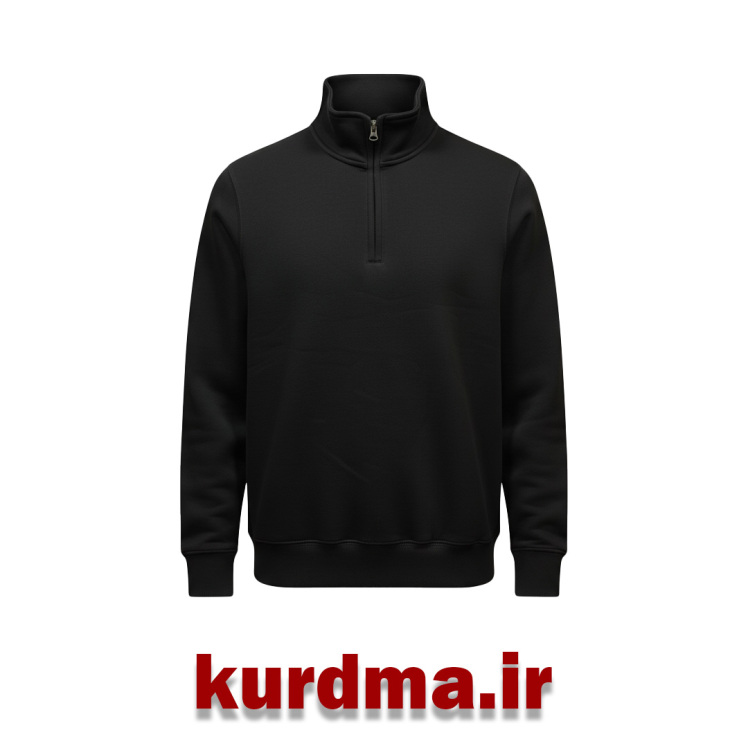 سویشرت ساده نیمه زیپ Mavi